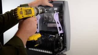 Mounting the Scott® Essential Towel Dispenser System