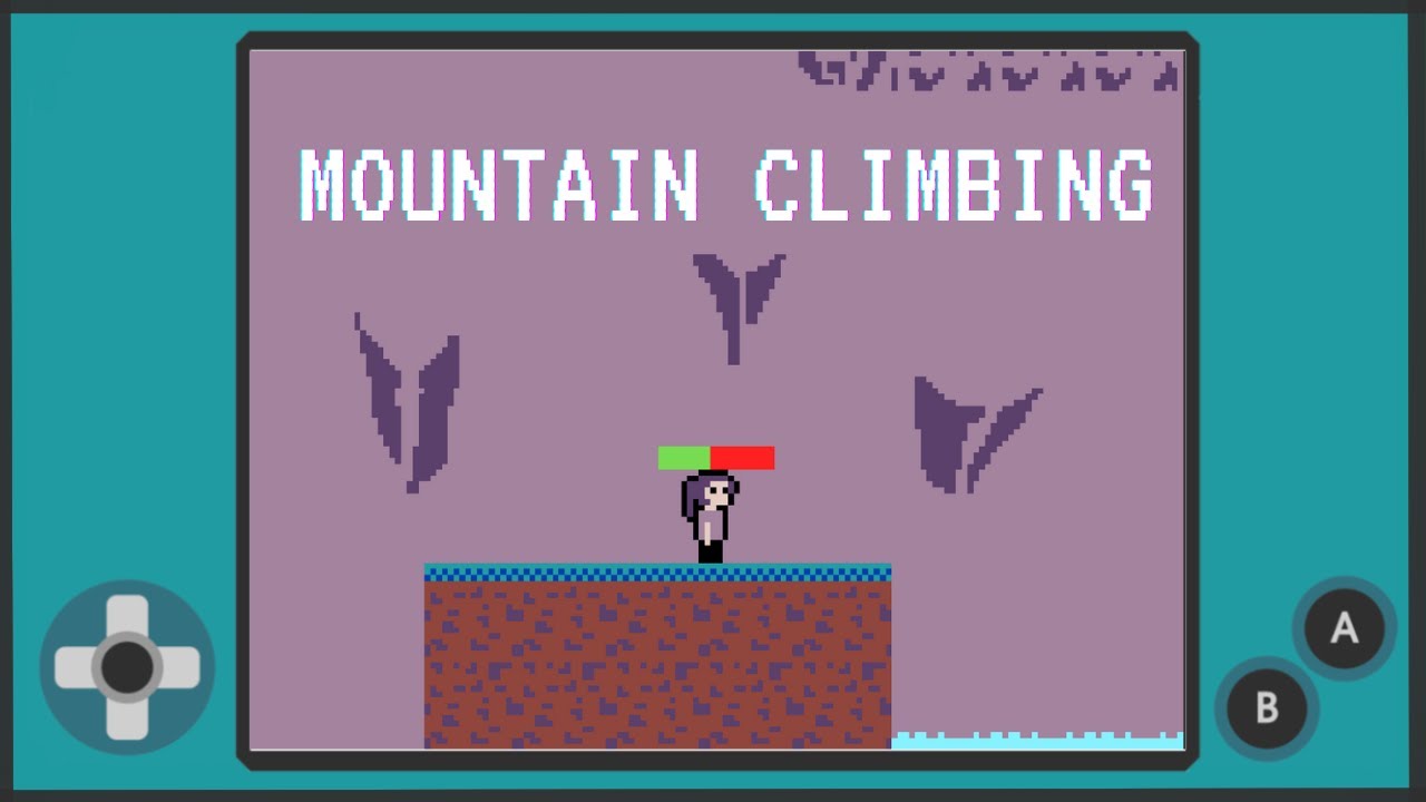 MakeCode Arcade Advanced - Mountain Climbing Game - YouTube