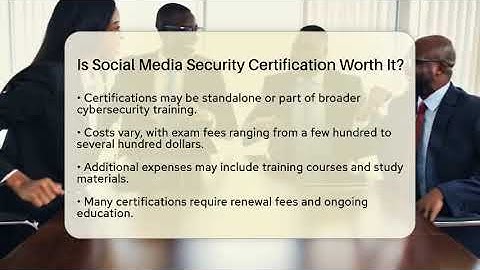 Is Social Media Security Certification Worth It? - Everyday-Networking