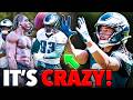 MAKAI LEMON &amp; UAR BENARD HAVE THE EAGLES ROOKIE CAMP GOING VIRAL