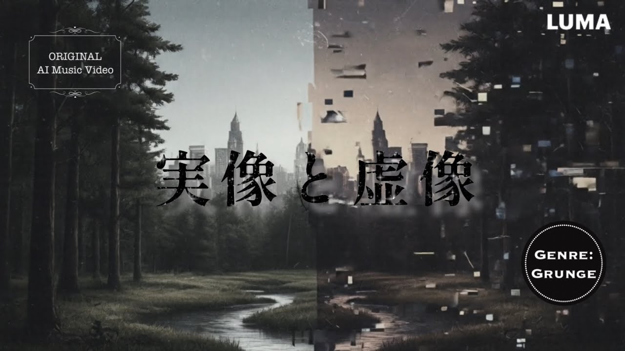 実像と虚像 - Haru3. (Original AI Music Video)