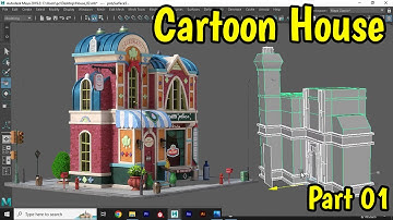 Cartoon House | Part 01 | 3D Model | Maya Hindi Tutorial | Your Mentor