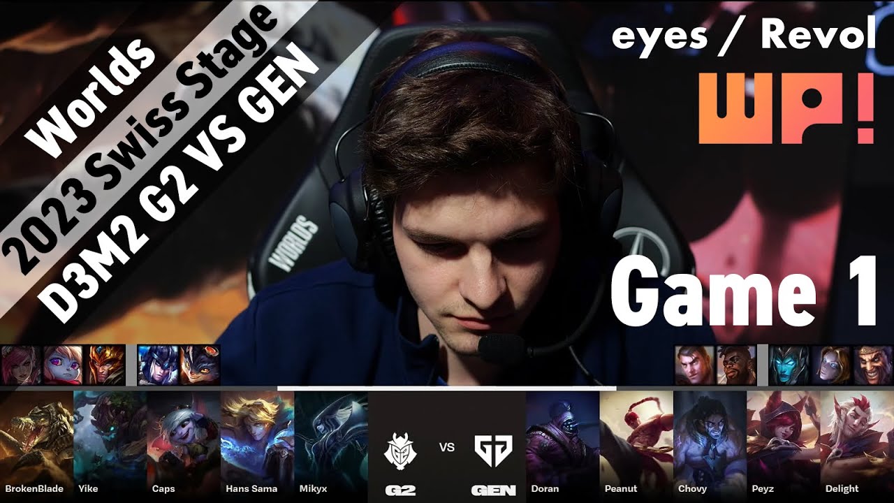 WP!]G2(Mikyx リサンドラ) VS GEN(Doran ジャックス) Game 1 ハイ
