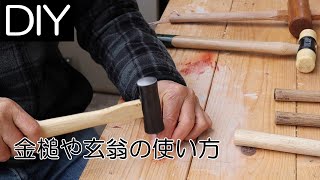 金槌や玄翁（玄能）の使い方－Lifeなびチャンネル。