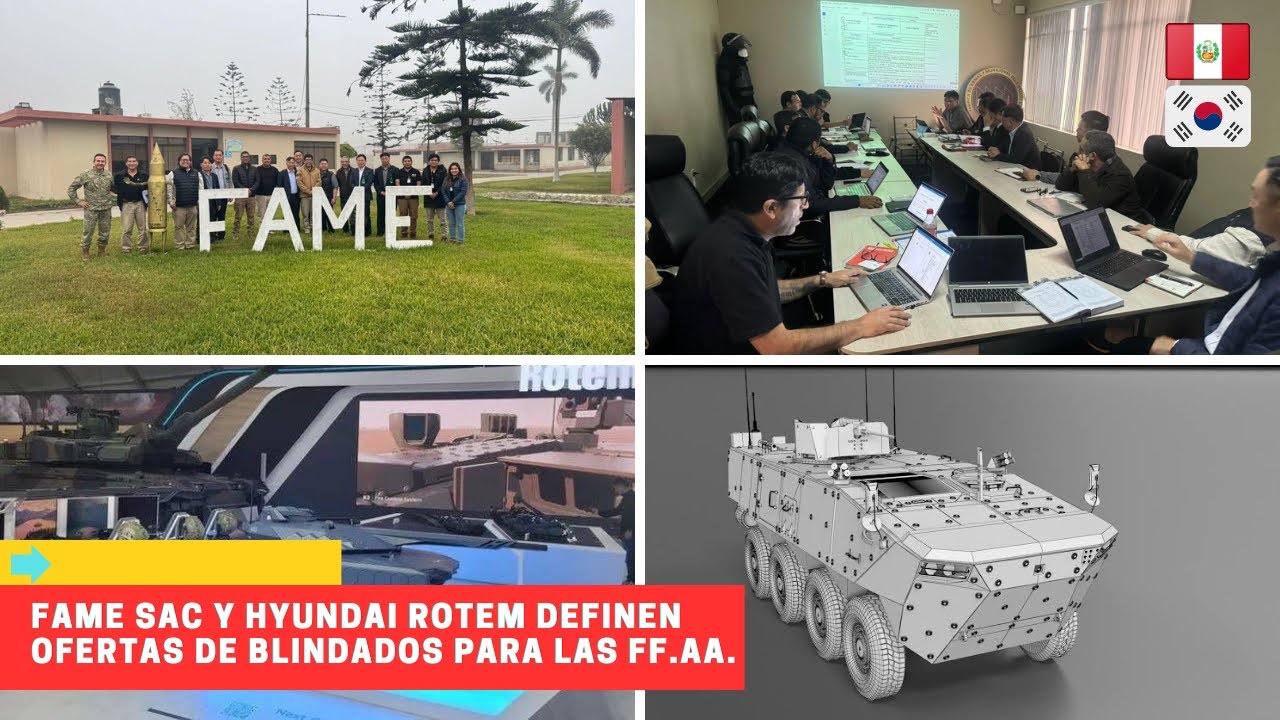 Fame SAC y Hyundai Rotem definen ofertas de blindados para las FF.AA # ...