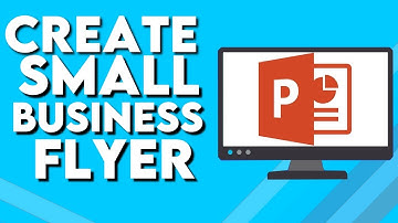 How To Create Small Business Flyer on Microsoft Powerpoint