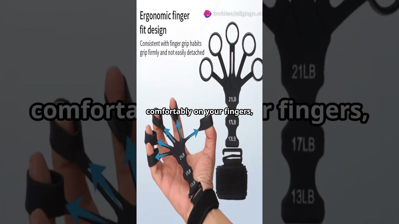 All *NEW* Silicone Grip Finger Stretcher