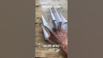 làm ngón tay bằng giấy