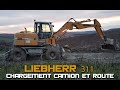 Pelle a Pneu LIEBHERR 311 Chargement de Camion