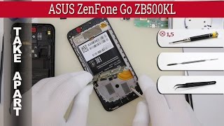 How To Disassemble Asus Zenfone Go Zb500Kl Take Apart Tutorial