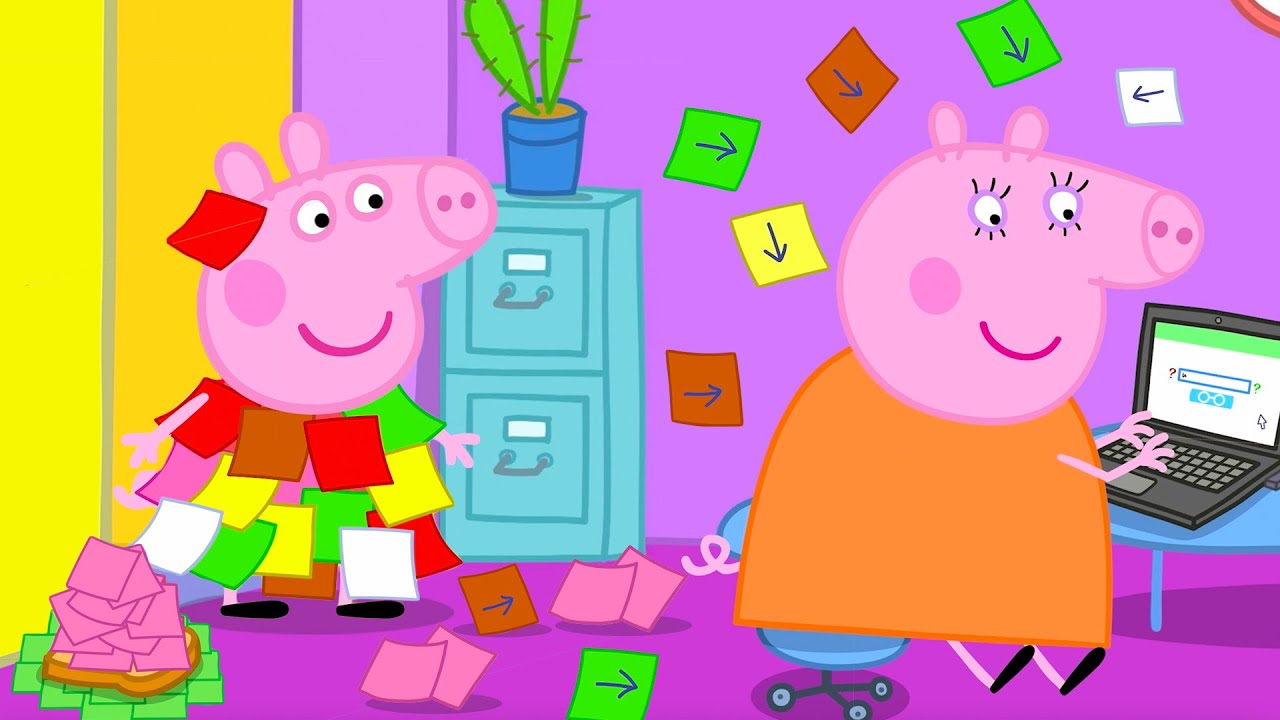 Sticky Note MAYHEM! 📝 Peppa Plays a Funny Prank 🤣 Peppa Pig Full Episodes | 20 Minutes