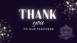 Students share gratitude messages with teachers