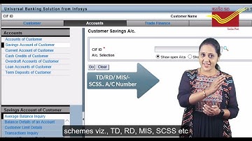 The process of finding Account number through CIF in Finacle