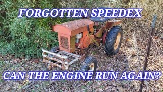 Forgotten and left for dead. Can we rescue this old Speedex tractor and get the engine to run again?