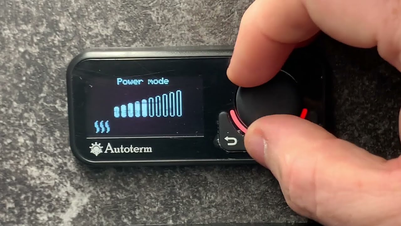 How to use the Autoterm Comfort Controller 