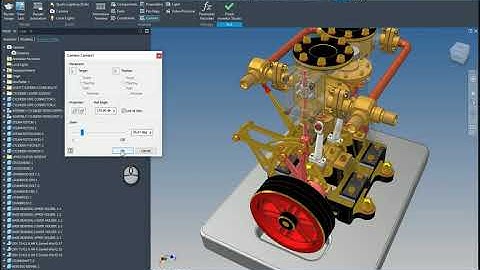 Inventor Studio -  Animate camera