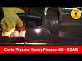 Corte Plasma Portatil "HandyPlasma 45i" - Plasma Cutting Portable