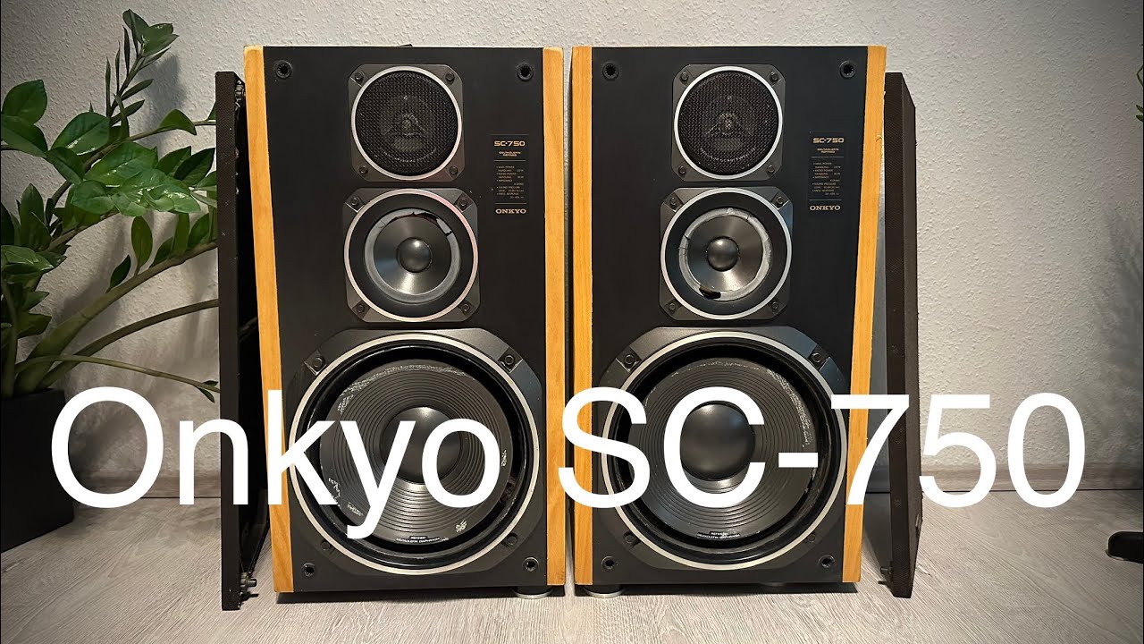 Onkyo SC 475 Gummisicken vorher-nachher