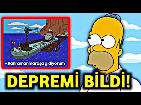 SİMPSONLAR DEPREMİ ÖNCEDEN BİLDİLER! 😱 Bu Kadar Da Olmaz! 🤯 + Çekiliş Açıklandı 🎉