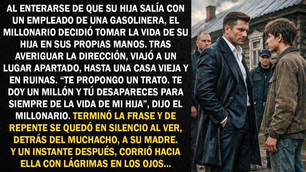 Al enterarse de que su hija salía con un empleado de una gasolinera, el millonario decidió tomar...