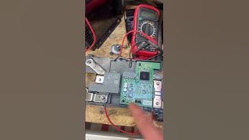 Redding van de Porsche LG LiFePO4-accu. Een makkelijke klus.