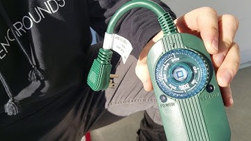 How to set a Christmas Light Timer