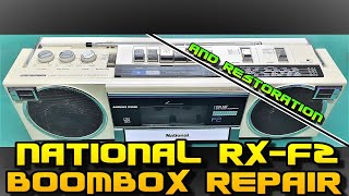 National/Panasonic RX-F2 boombox restoration for a special someone