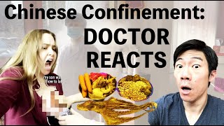 Doctor Reacts to Taylor R Chinese Confinement After Giving Birth; & Chinese Confinement Center Tour