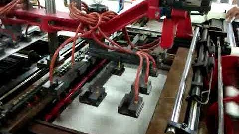 The customer feedback video of ST036B folder case making machine