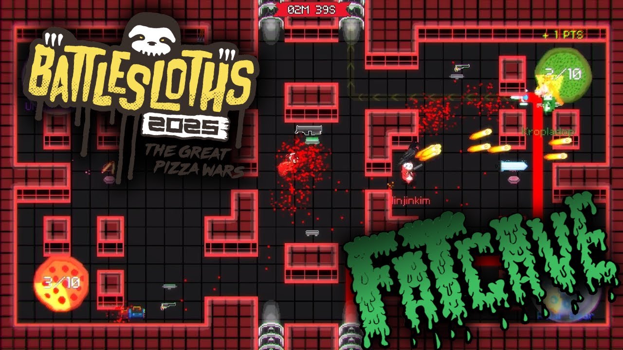 We Fight Over Pizza Let's Play Battlesloths 2025 YouTube