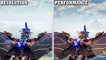 HORIZON FORBIDDEN WEST PS5 | Resolution vs Performance Comparison