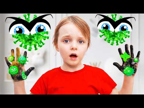 Wash and Clean! The Great Battle of Kids Against Viruses