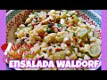 Ensalada Waldorf Navideño🎉| Receta súper fácil