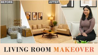 7 Steps to Complete Living Room Makeover in 2023 | Living Room Decorating Ideas | Makeover Diaries
