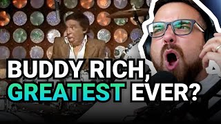 Reacting to BUDDY RICH DRUM SOLOS on the Tonight Show