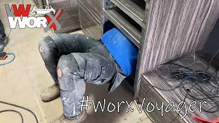 VW Worx Coach to Camper Conversion #WorxVoyager Episode 8