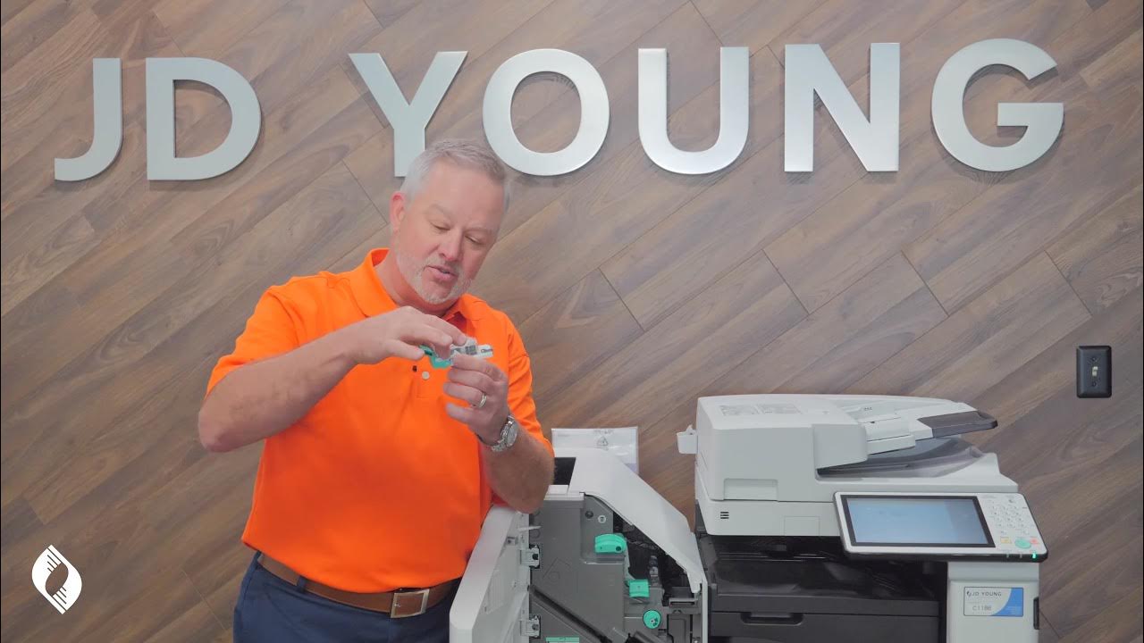How to Refill the Staples in a Canon imageRUNNER 4535 Multifunction