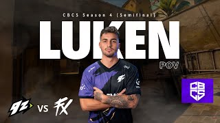 CS2 POV | Luken (DUST2) | 9Z vs FLUXO (13-7) | CBCS Season 4 (Semifinal)