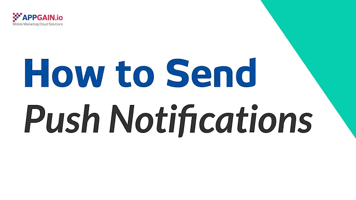 How to Send Push Notification with Text via Appgain