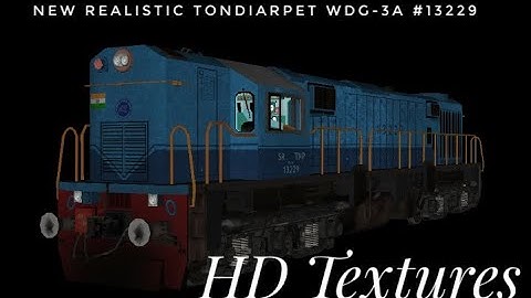NEW UPCOMING HD and REALISTIC TONDIARPET WDG-3A #13229 FOR MSTS/OR | NEW TEXTURES | TRG Works