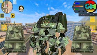 Robot Shark 2 #New Game Tank Robot  (by Naxeex Robots) Android Gameplay HD screenshot 5