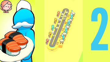 My Sushi Bar Gameplay Walkthrough | Part 2 🍣