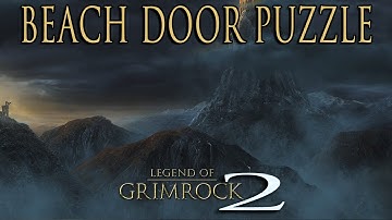 Legend of Grimrock 2 - Gate Puzzle Solution (Beach Area)