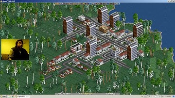 OpenTTD: Starting Desert Map - Transport Tycoon Gameplay .