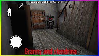 Granny and Slendrina Thank you all for 200,000 Subscribers (Subscribe to second channel)