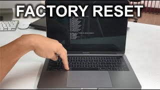 How to Restore Reset a Macbook Pro A1706 to Factory Settings ║OS X High Sierra screenshot 5