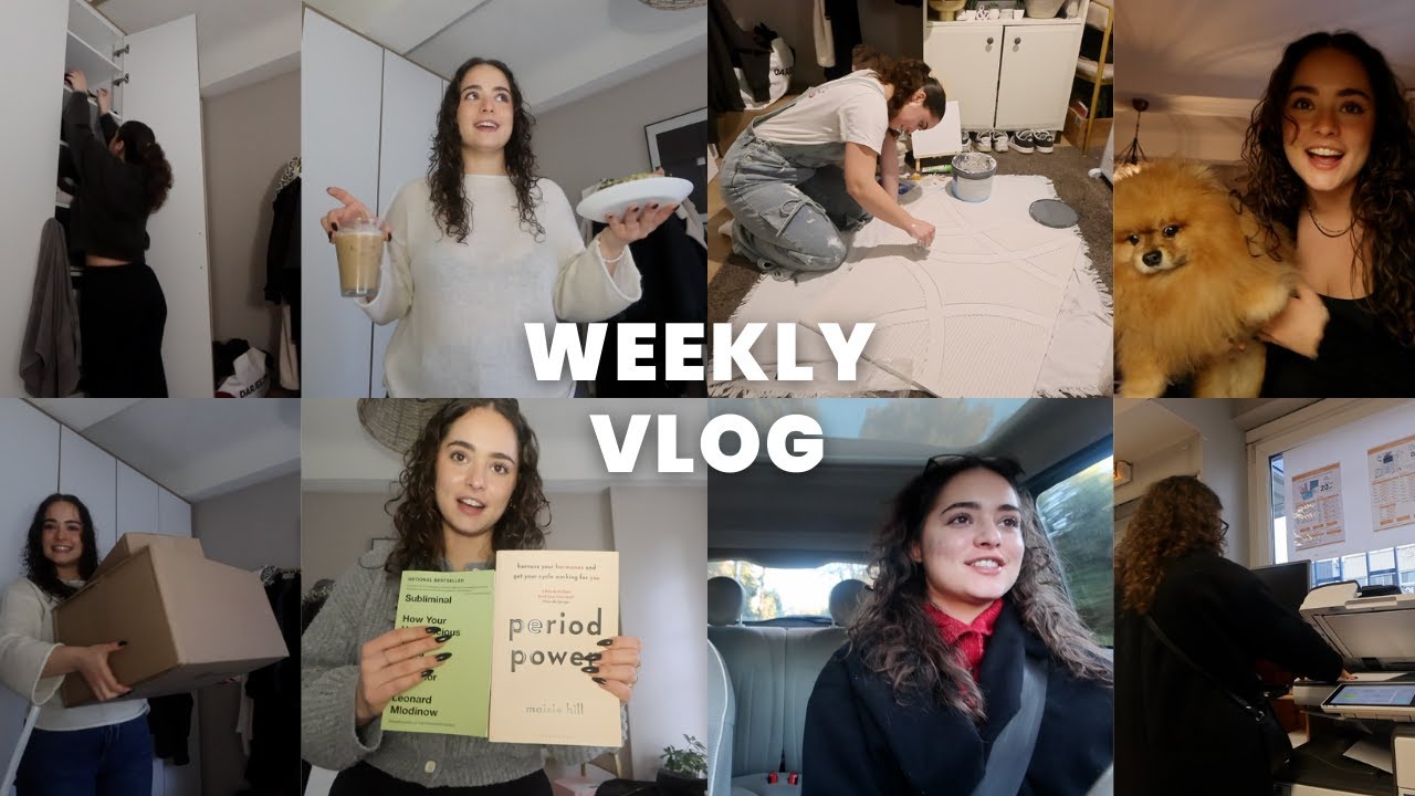 WEEKLY VLOG - new clothes, errands, food, busy week