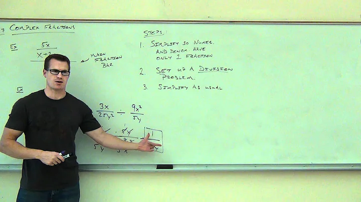 Intermediate Algebra Lecture 7.7 Part 1