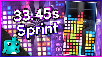 33.45s Tetris Effect Connected Sprint