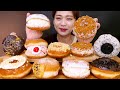 🍩Donut😍쫀득한 빵과 다양한 토핑이 가득한 글로어 도넛 먹방❤ [Milk cream, Chocolate, Lotus, Cheese, Oreo, Corn] Mukbang